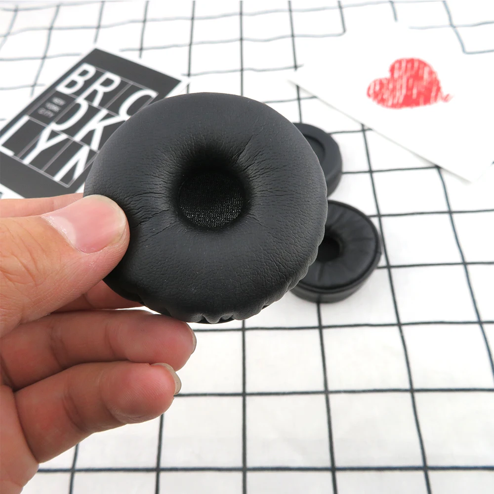 Bantalan Telinga untuk Telex Airman 850 Headphone Kulit Domba Bantalan Telinga Aksesori Pengganti Bantal Telinga Bahan Kulit Keriput