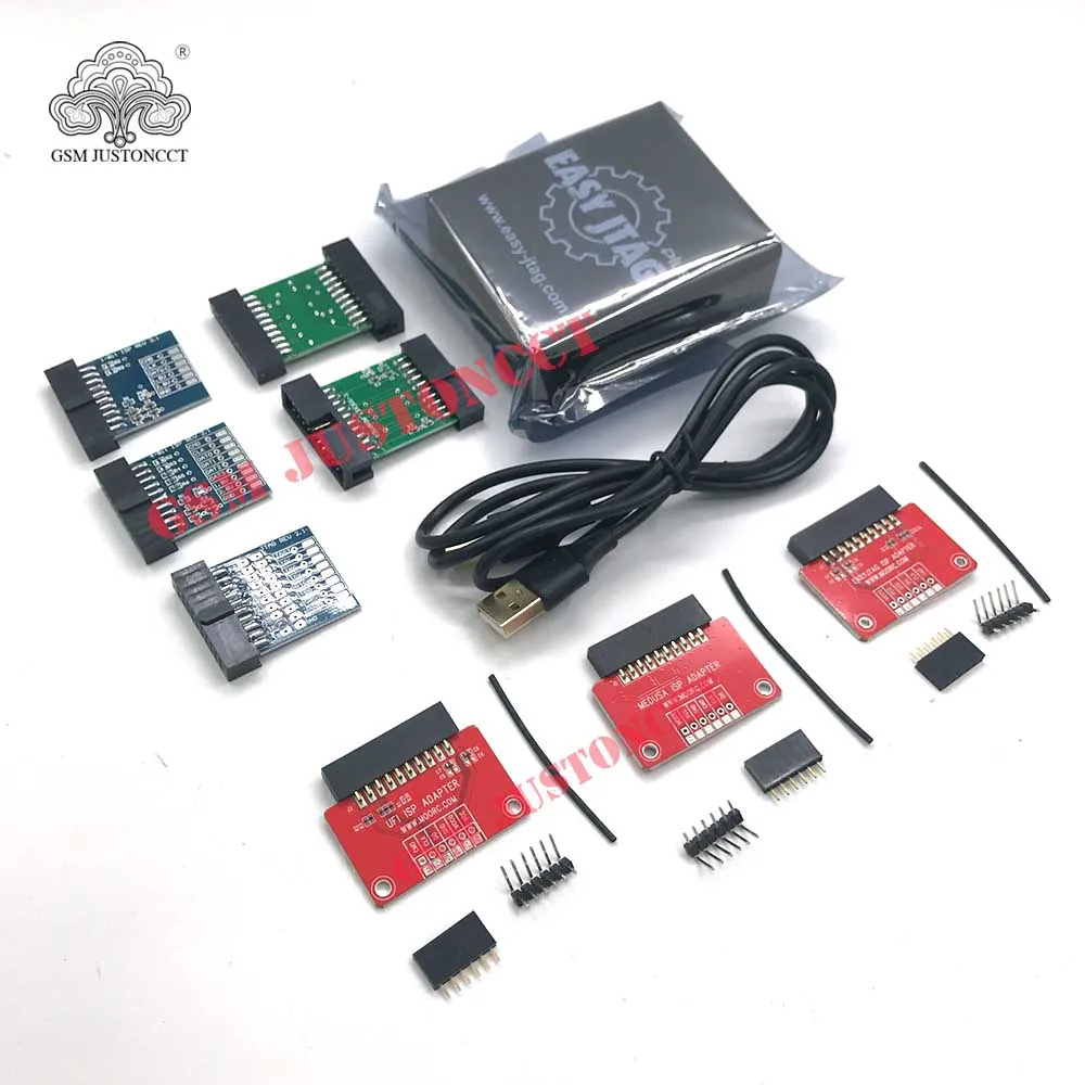 

Новая версия Easy Jtag plus box Easy-Jtag plus box + адаптеры EASYJTAG/UFI/MEDUSA ISP для HTCHuawei/LG/MotorolaSamsung