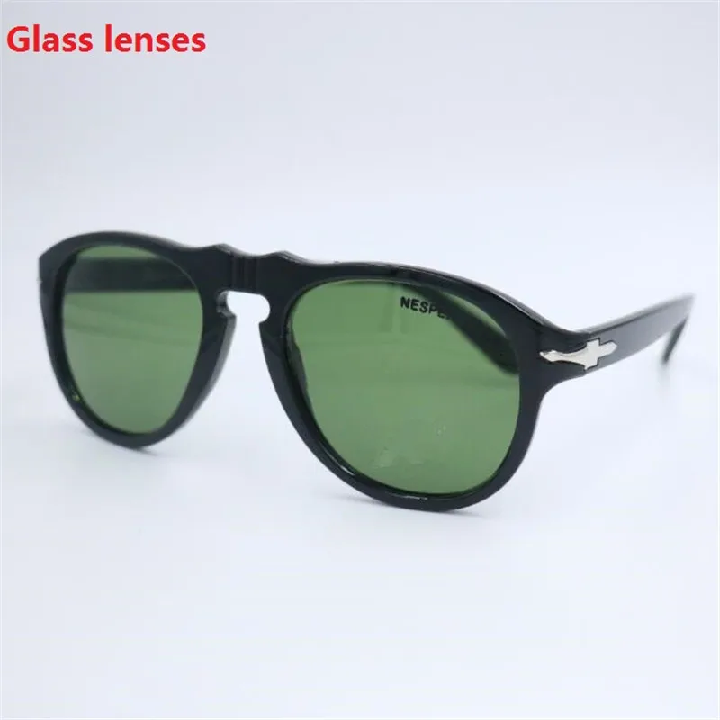 KAPELUS Brand sunglasses  new brown sunglasses Dark green glass lens sunglasses UV protection 400 sunglasses