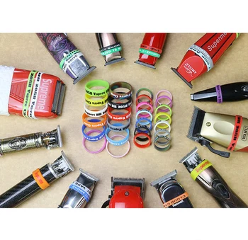 Anel antiderrapante de cisalhamento elétrico, anel de manga de máquina de cortar cabelo, anel de proteção, manga protetora de sílica gel de cisalhamento, decorati