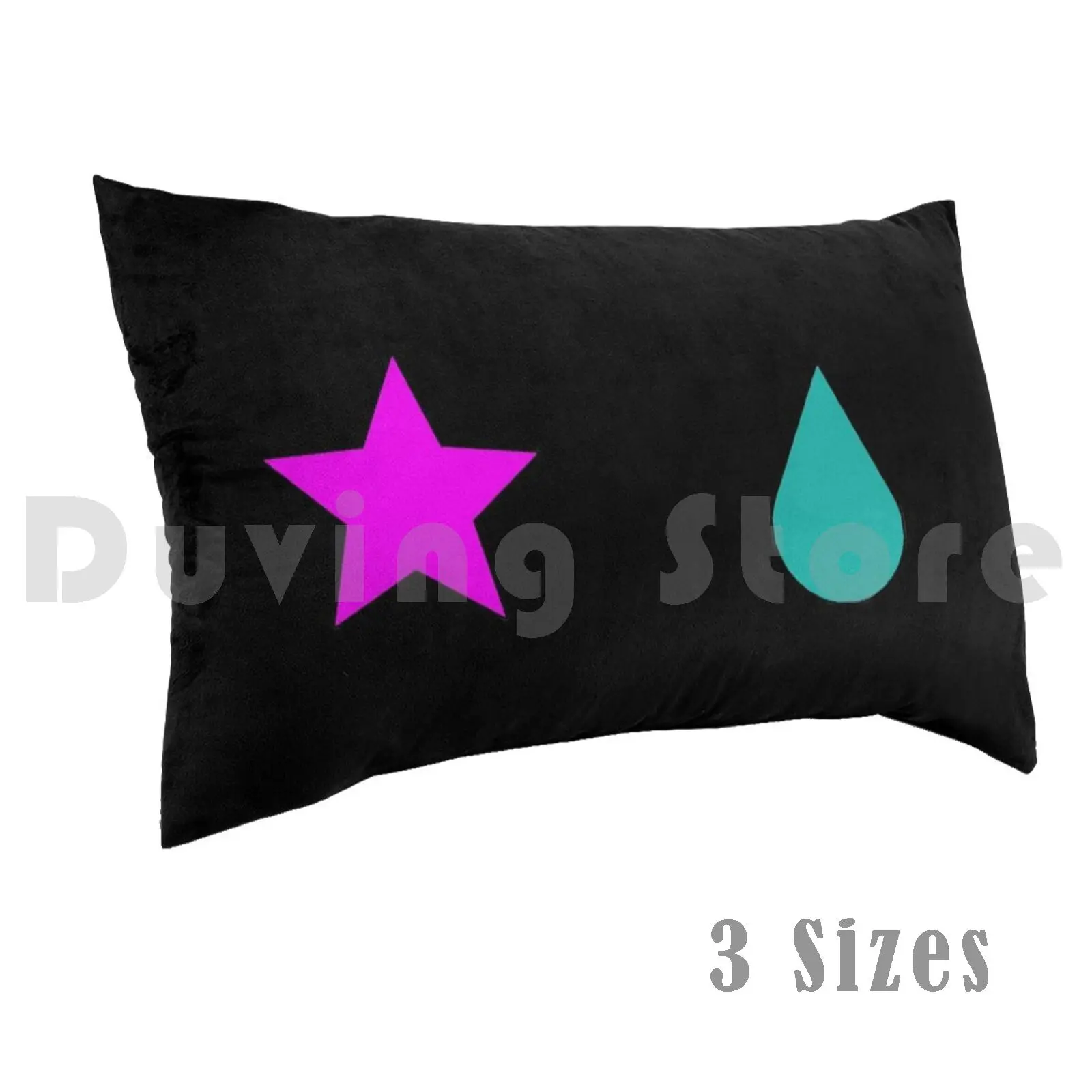 Anime Hunterxhunter-Cheek Of Hisoka Pillow Case Printed 50x75 Anime Hxh Hisoka Star Tear Drop Symbol