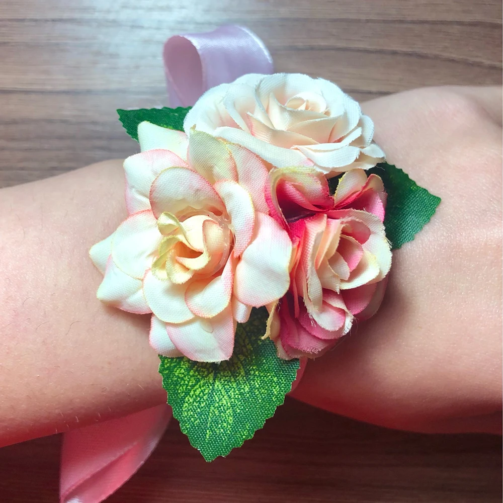 10Pcs Artificial Rose Flower Valentines Day Silk Rose Head For Wedding Decorations DIY Garland Scrapbooking Craft Flowers Decor