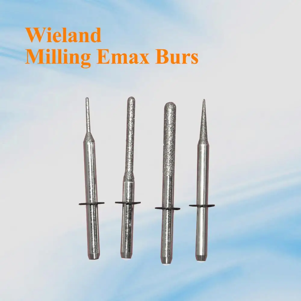 5pcs Free Shipping Wieland Emax Burs Dental CADCAM Milling Tools/ Lithium Disilicate Burs