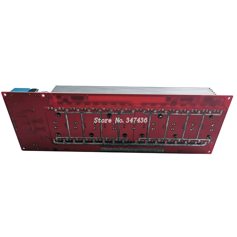 Pure Sine Wave Power Frequency Inverter PCB Board 20kw 32 MOS tubes English version full SMD LCD screen displa12v-72v universal