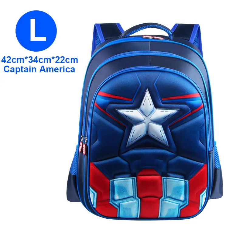 3D 3-12 Year Old School Bags For Boys Waterproof Backpacks Child Book bag Kids Shoulder Bag Satchel Knapsack