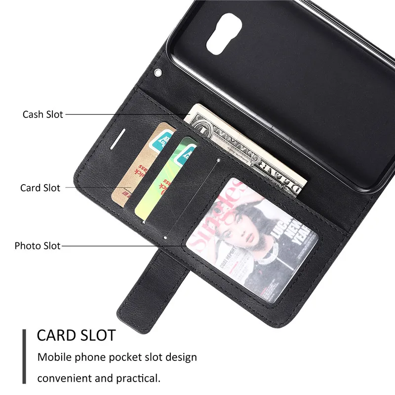 Leather Case on For Coque Samsung Galaxy A5 2017 Case Wallet Flip Cover na for Fundas Samsung A5 2017 A520 Phone Cases Etui