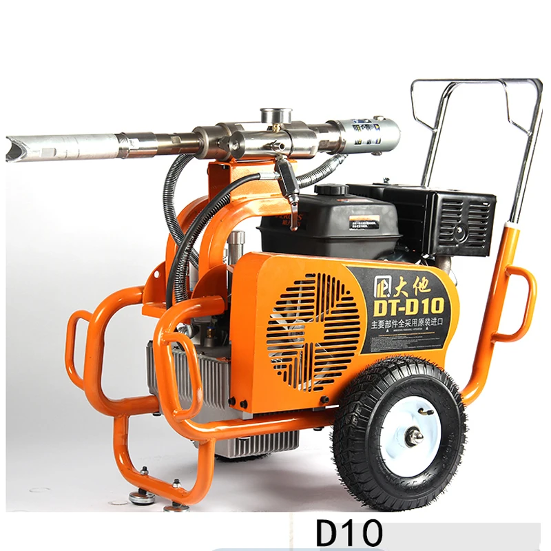 Electric High Pressure Airless Spray machines, paint/coating/latex/Putty, airless spraying Putty machine with Spray Gun