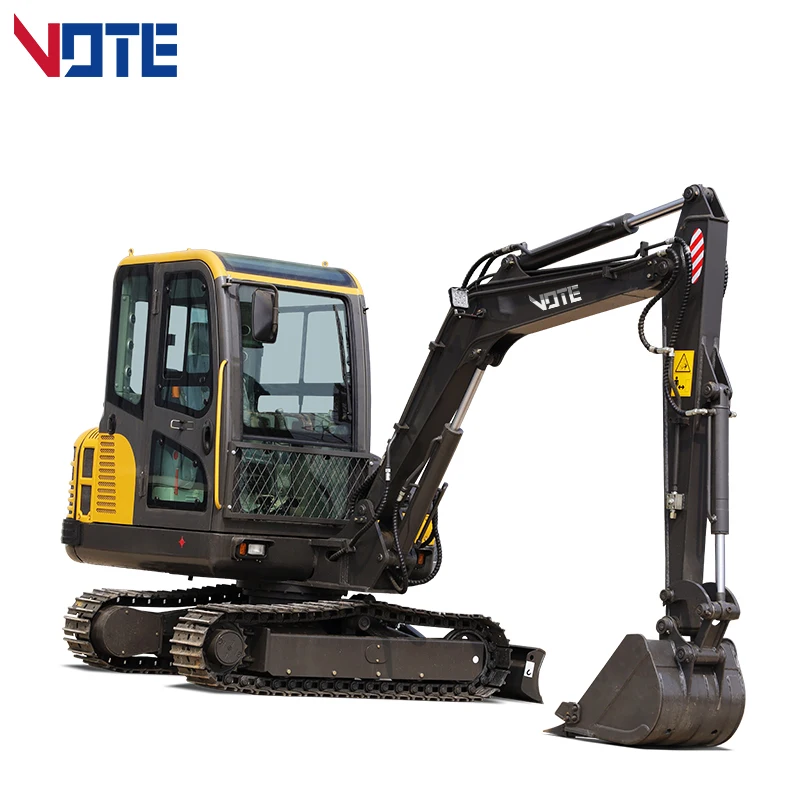 น้ำหนัก5ตันจีนรถขุดทำงานดีกว่า Backhoe Crawler Mini Micro Digger ยานพาหนะ