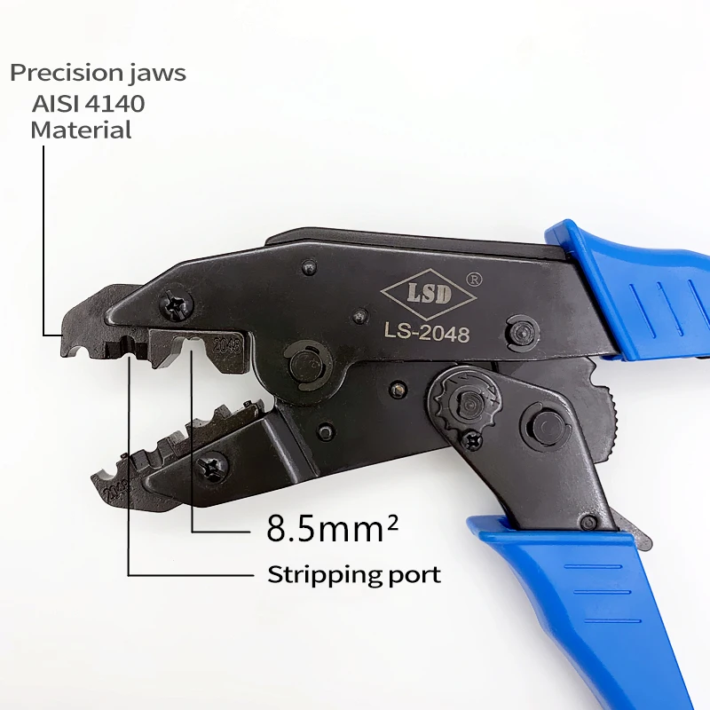 Crimping pliers for spark plug,stripping tool,LS-2048 Spark plug wire crimper 8.5mm tool plier