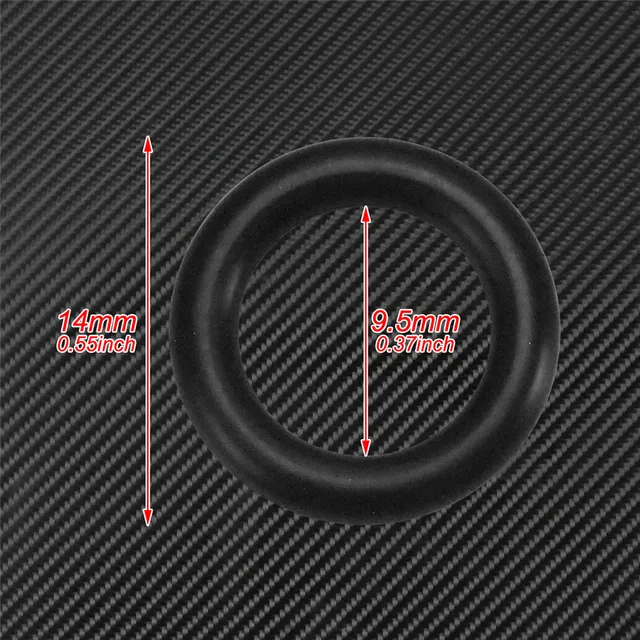 Motorcycle 10PCS 11105 Sealing Ring Engine Transmission Twin Cam Oil Drain Plug O-Ring Black For Harley Touring Sportster Dyna 6 Motorcycle 10PCS 11105 Sealing Ring Engine Transmission Twin Cam Oil Drain Plug O-Ring Black For Harley Touring Sportster Dyna 6