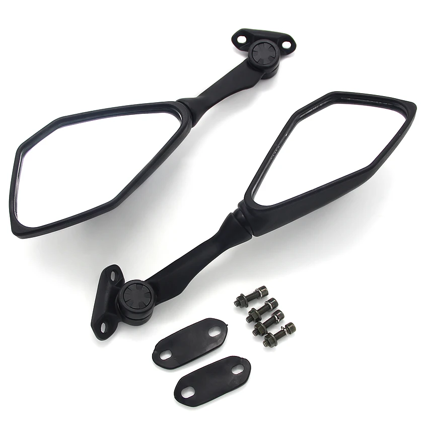 ZX-6R ZX636 دراجة نارية الرؤية الخلفية الرؤية الخلفية الجانب مرآة اكسسوارات لكاواساكي EX250 EX300 النينجا 250 2013 2014 2015 2016 دائم