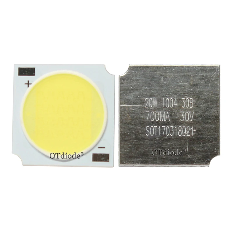 5PCS COB Chip 3W 7W 20W 1215 1313 1919 diodo SMD integrato 17x34mil perlina luminosa per faretto a soffitto a lampadina a LED