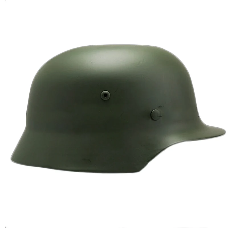 WW2 WWII New Tactical Airsoft German M35 Helmet Luftwaffe Steel Helmet Black Green Helmet Combat Special Force Safety Helmets