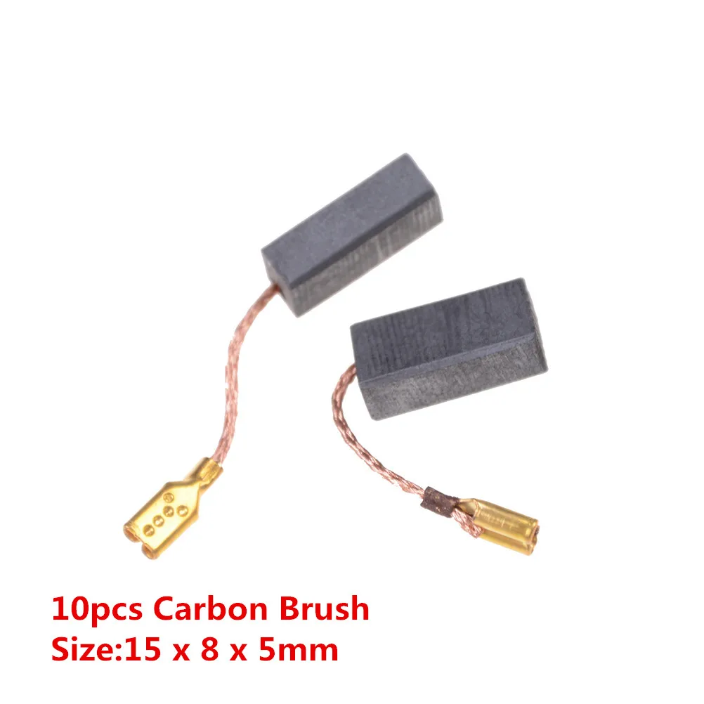 20/10/4/5/1 pz smerigliatrice angolare spazzola di grafite sostituzione utensile elettrico spazzole di carbone martello elettrico per motori utensile rotante Dremel