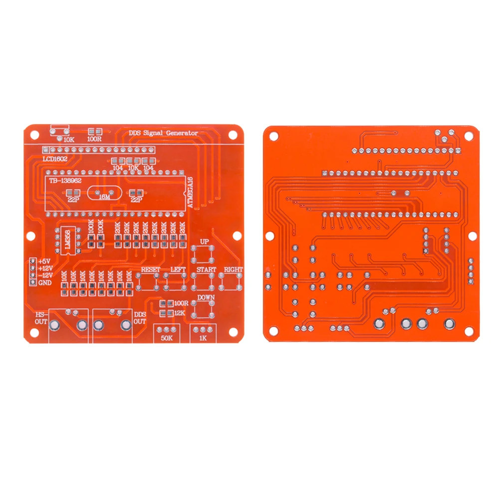 DDS Function Signal Generator DIY Kit Frequency Generator Square Sawtooth Triangle Wave DIY Parts Signal Source Components