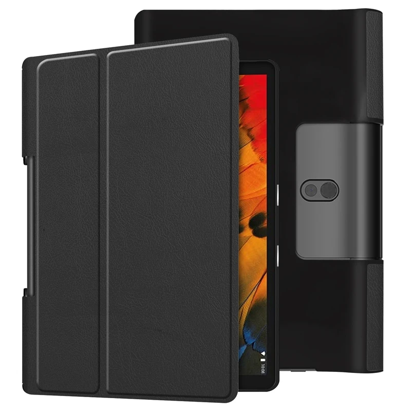 

Book Flip Cover Ultra Slim Case for Lenovo Yoga Tab 5 YT-X705F Smart Tab YT-X705 Tablet NO Wake Up Sleep Functions