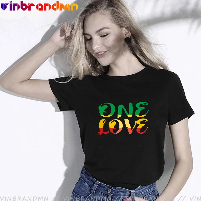 Fashion Classic RASTA ONE LOVE CITY T shirt Rastafari Lion King T-shirt Jamaica Flag The Best of Red Yellow & Green Design Tops