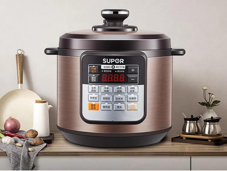 SUPOR electric pressure cooker intelligent timing CYSB60YCW10D-110 6L household pressure rice cooker large capacity meat soup