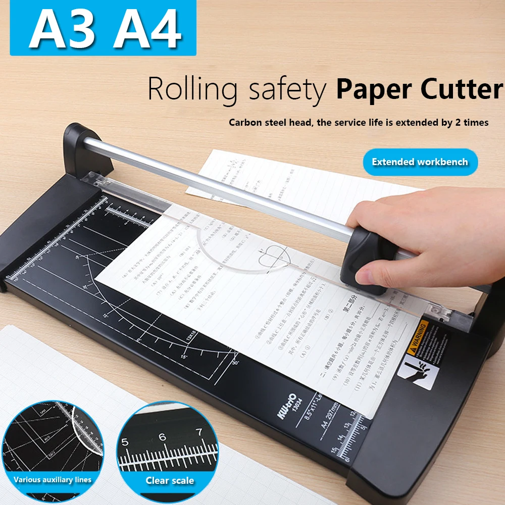 Draagbare Legering A4 A3 Precisie Papiersnijder Foto Trimmers Diy Plakboek Cut Gereedschap Snijden Mat Board Home Kantoorbenodigdheden