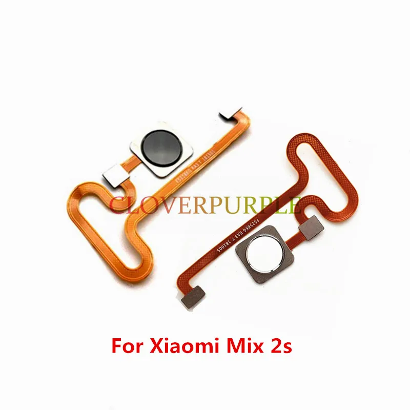 

1x Back Home Button Fingerprint Sensor Flex Cable For Xiaomi Mi Mix 2s Replacement Parts