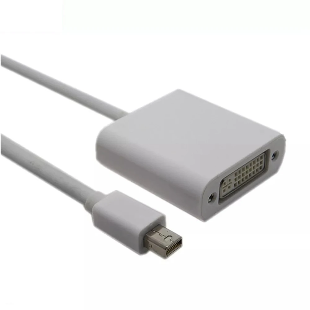 Переходник Mini DP-DVI штекер-гнездо Thunderbolt мини-порт дисплея Порт дисплея V1.2 к разъему DVI