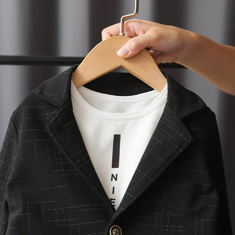 New Autumn Children Kids Clothes Kids Boys Strips Long Sleeve Suit T-shirt Pants 3Pcs/Set Toddler Fashion Cotton Clothing Infant