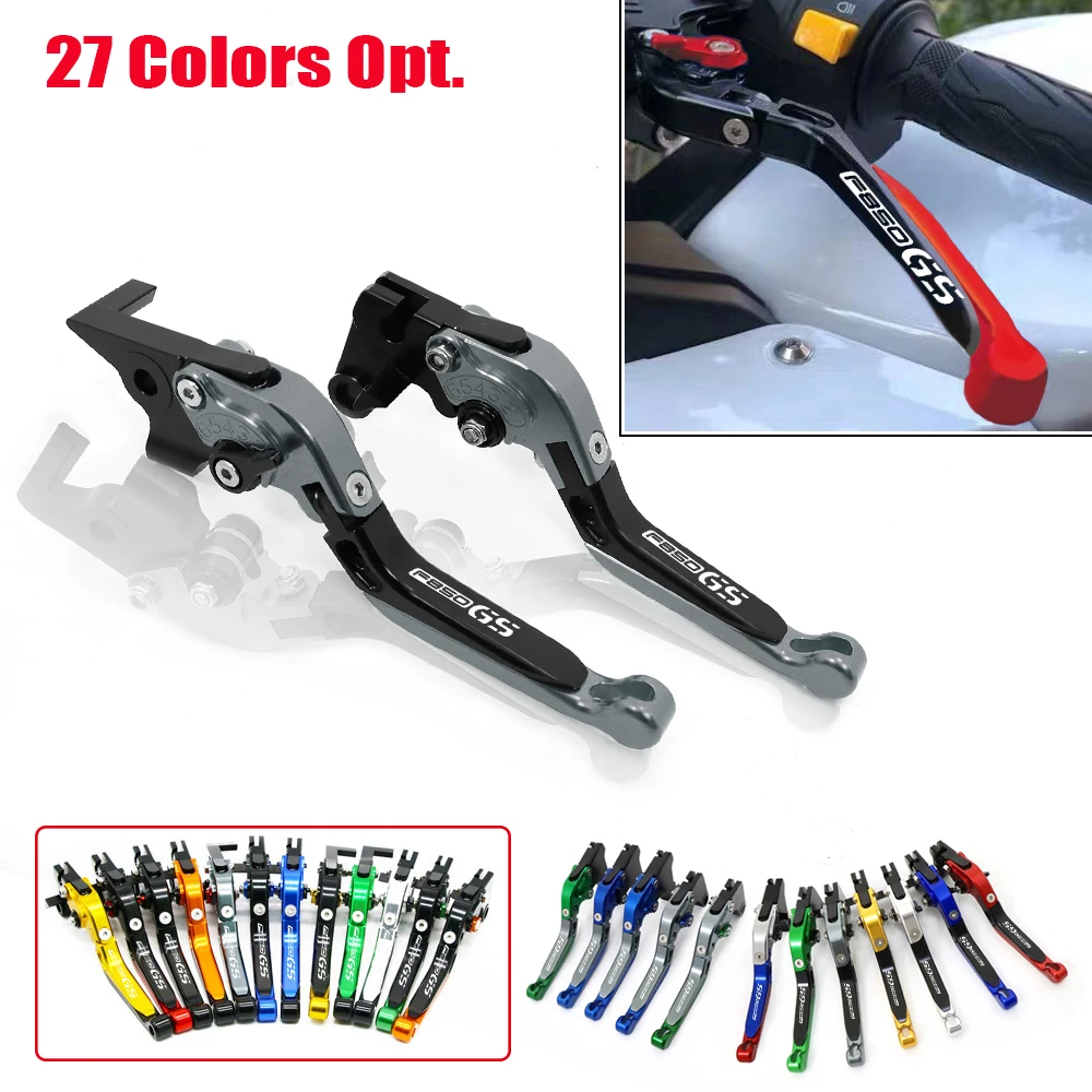 For BMW F850GS F750GS F 750 850 GS F750 GS 2018-2023 Motorcycle CNC Adjustable Folding Extendable Handle Bar Brake Clutch Levers