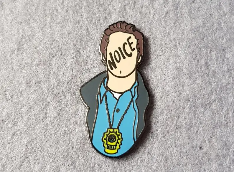 Brooklyn Nine  Noice Jake Peralta EnamelLapel Pins Badge