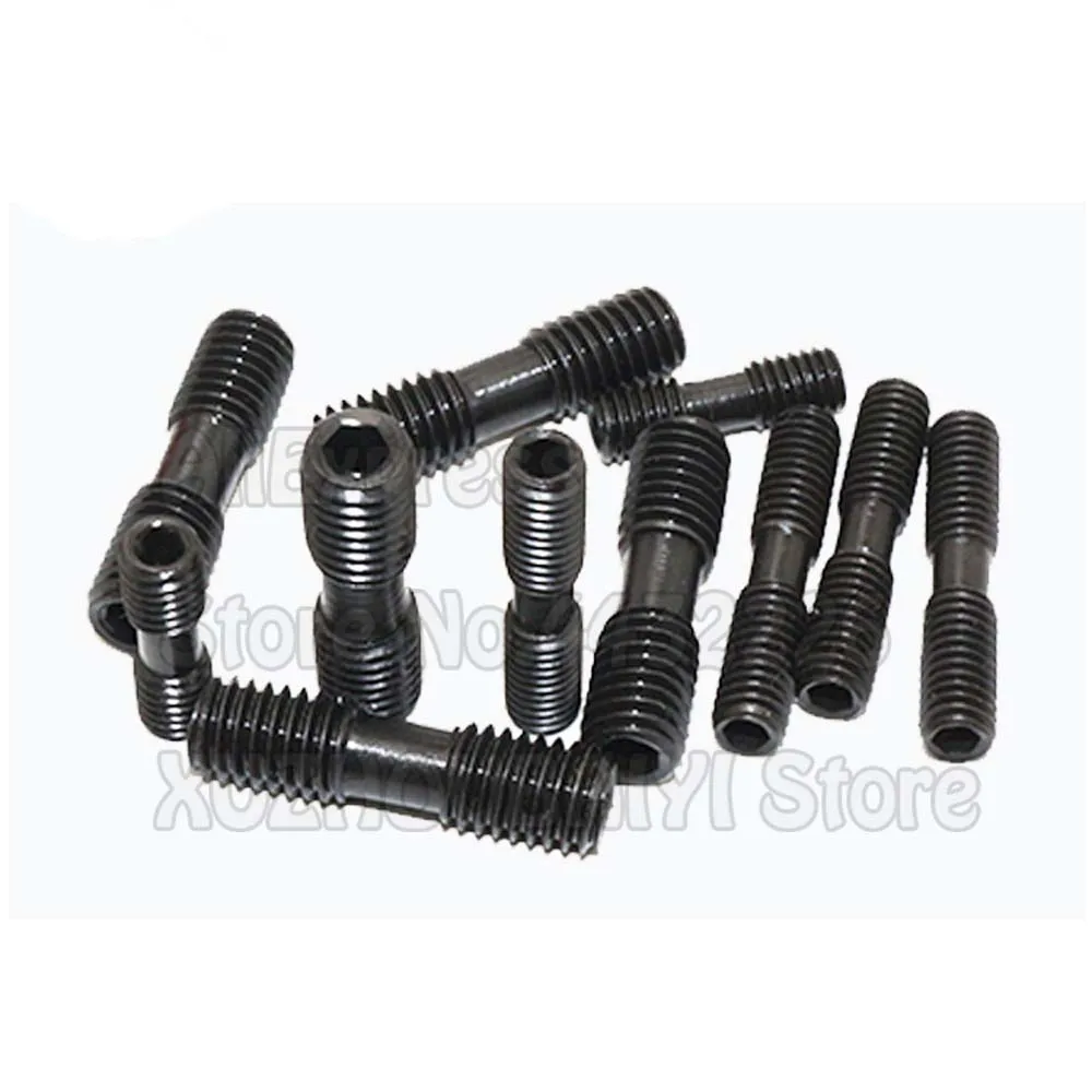 10 Chiếc 2 Đầu Vít M5x20 M6x20 M6x25 M6x30 M8x20 M8x1x30 M8x30 M10x30 Biến Dụng Cụ Dao Cắt Tiện Torx Vít