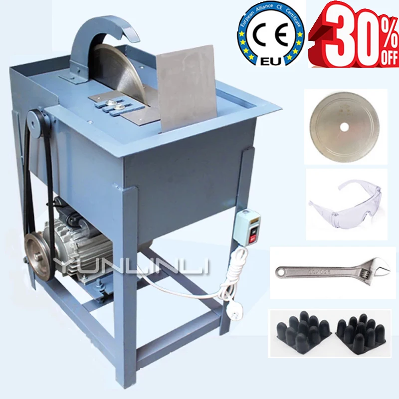 2200w 12 Inch Jadestone Cutting Machine Bench Type Water Cutting Machine For Jade Agate Stone