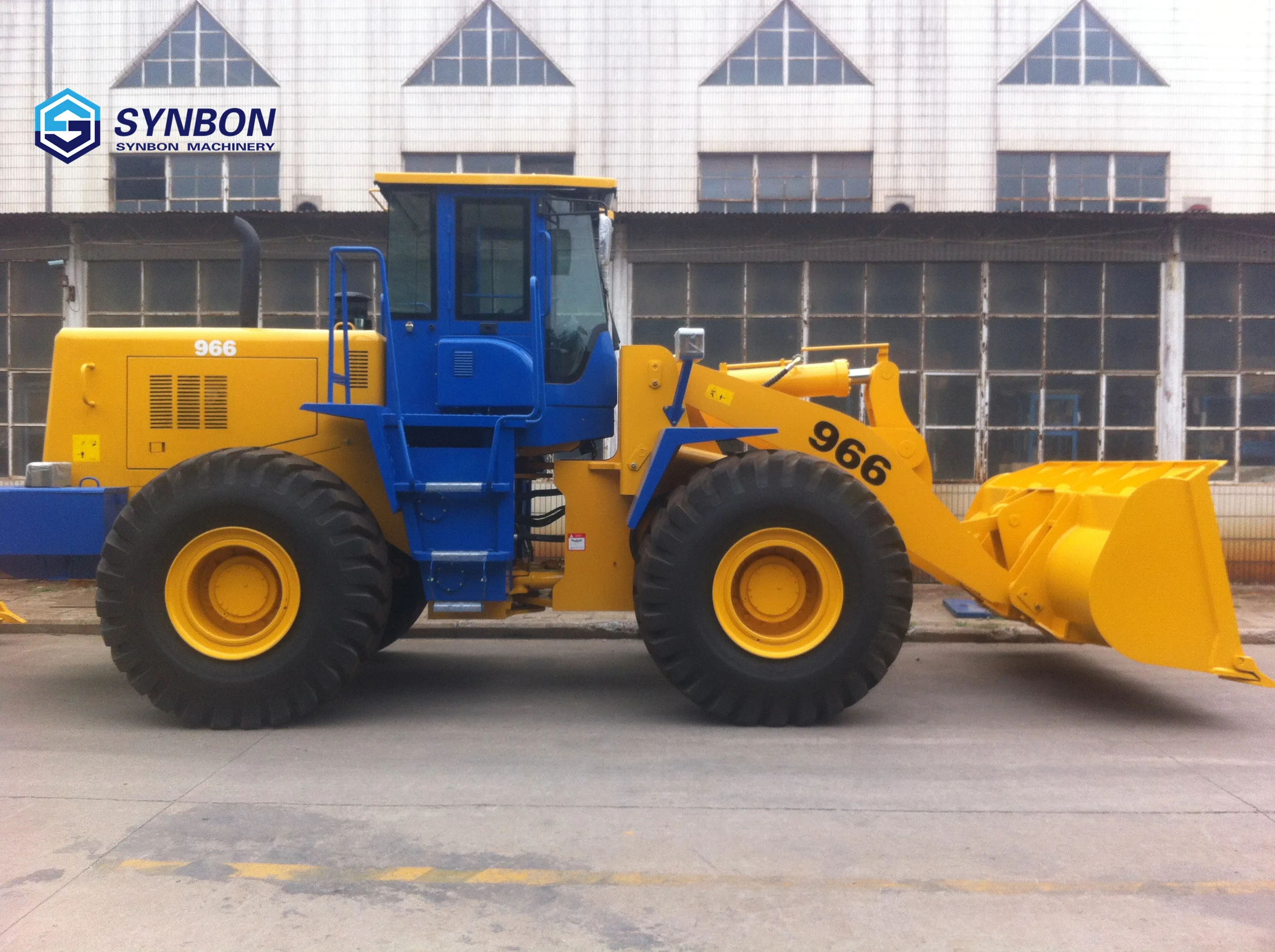 SYNBON New 6 ton Wheel Loader CE Front Shovel Hydraulic  Building Loader Constraction Machine SY966