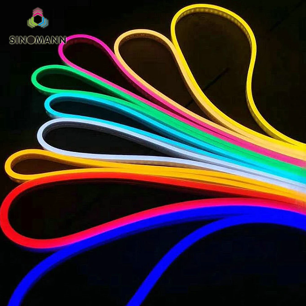 

6mm Narrow Neon light 12V LED strip SMD 2835 120LEDs/M Flexible Rope Tube Waterproof for DIY Christmas Holiday Decoration Light