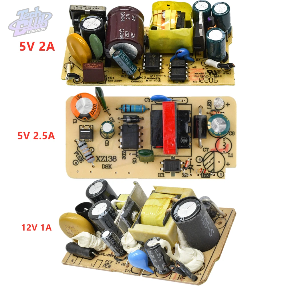 AC-DC 5v 2A/2.5A 12v 1Aスイッチング電源モジュールlcdディスプレイスイッチ電源ベアボードモニターモジュールを交換するため