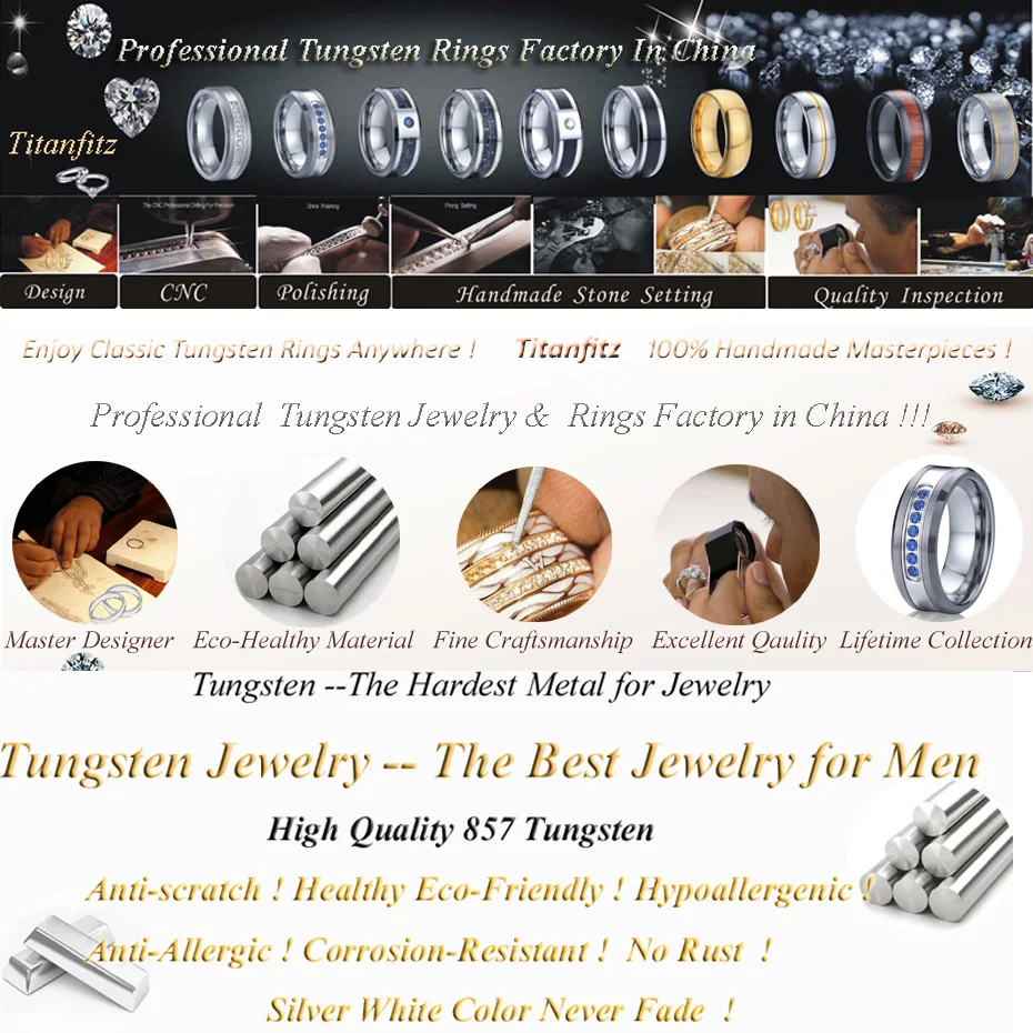 One Piece 3 or 6mm Shiny Polishing Multi Faceted Tungsten Carbide Ring Gold Color Marriage Couple Wedding Bands for Men Women