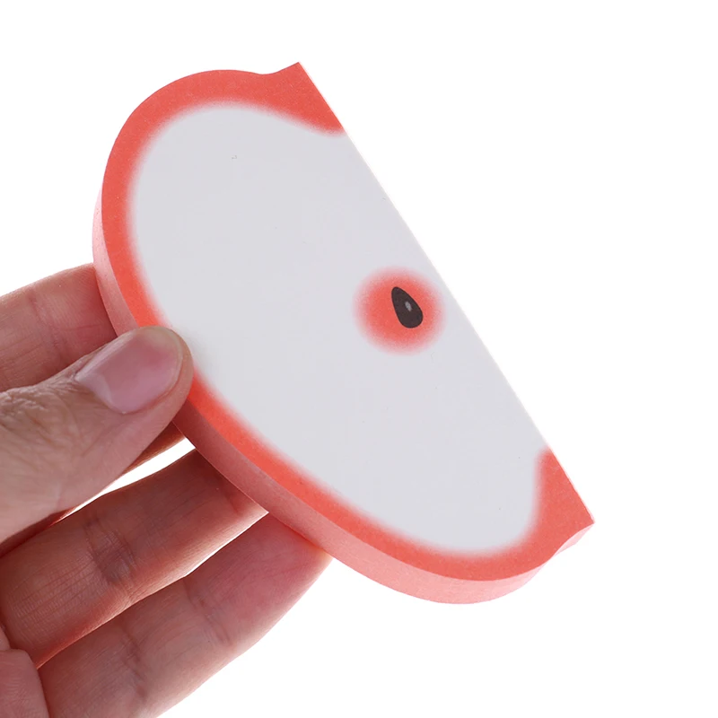 Portátil Fruit Note Memo Pads, Scratch Paper, Notepads Post, Sticky ShapeNote, 1pc