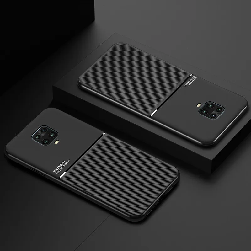 Custodia morbida antiurto per Xiaomi Redmi Note 9S Custodia magnetica di lusso Custodia in pelle PU per Redmi Note 9 S 9 Pro max Coque