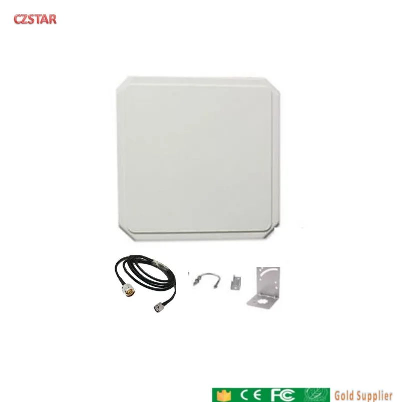 outdoor indoor IP67 waterproof uhf rfid antenna circular Polarization long range 9dBi for sports timing system asset inventory