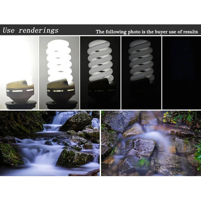 KnightX ND2 per ND1000 Fader Variabile ND filter Regolabile Per canon sony nikon 1300d d5100 d3300 fotografia 52 millimetri 58mm 67 millimetri