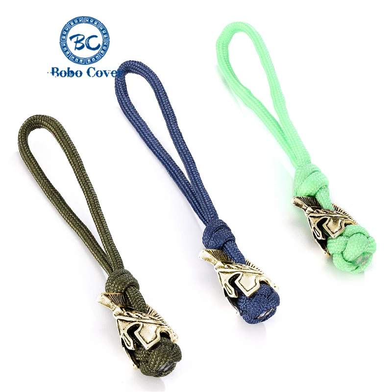 Punk Viking Rune Lanyard Keychain Survival Rope Keychain Handmade Car Key Knife Keyring Spartan Warrior Jewelry Friendship Gifts