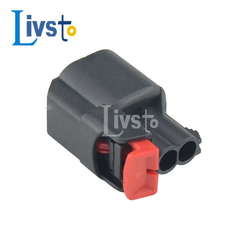 1 Set 2 Pin Auto Air Conditioner Compressor Pump Connector Harness Socket ABS Sensor Plug 34062-0028 view 5
