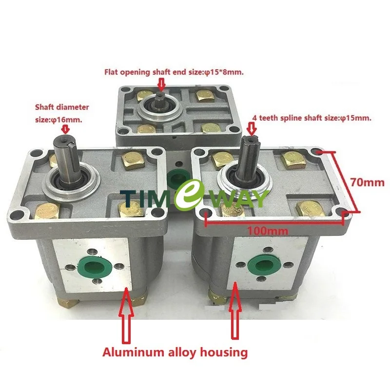 مضخة الزيت الهيدروليكي CBN-E308-FPR CBN-F308-FPR CBN-E310-FPR CBN-F310-FPR مضخة تروس الضغط العالي