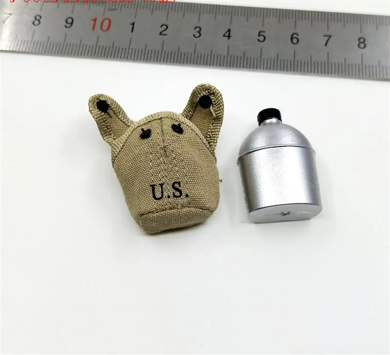 In Stock 1/6th DID A80150 WWII US Army Ranger Sergeant Mike Military Kettle Bag Model For Usual 12inch Doll Action Collectable