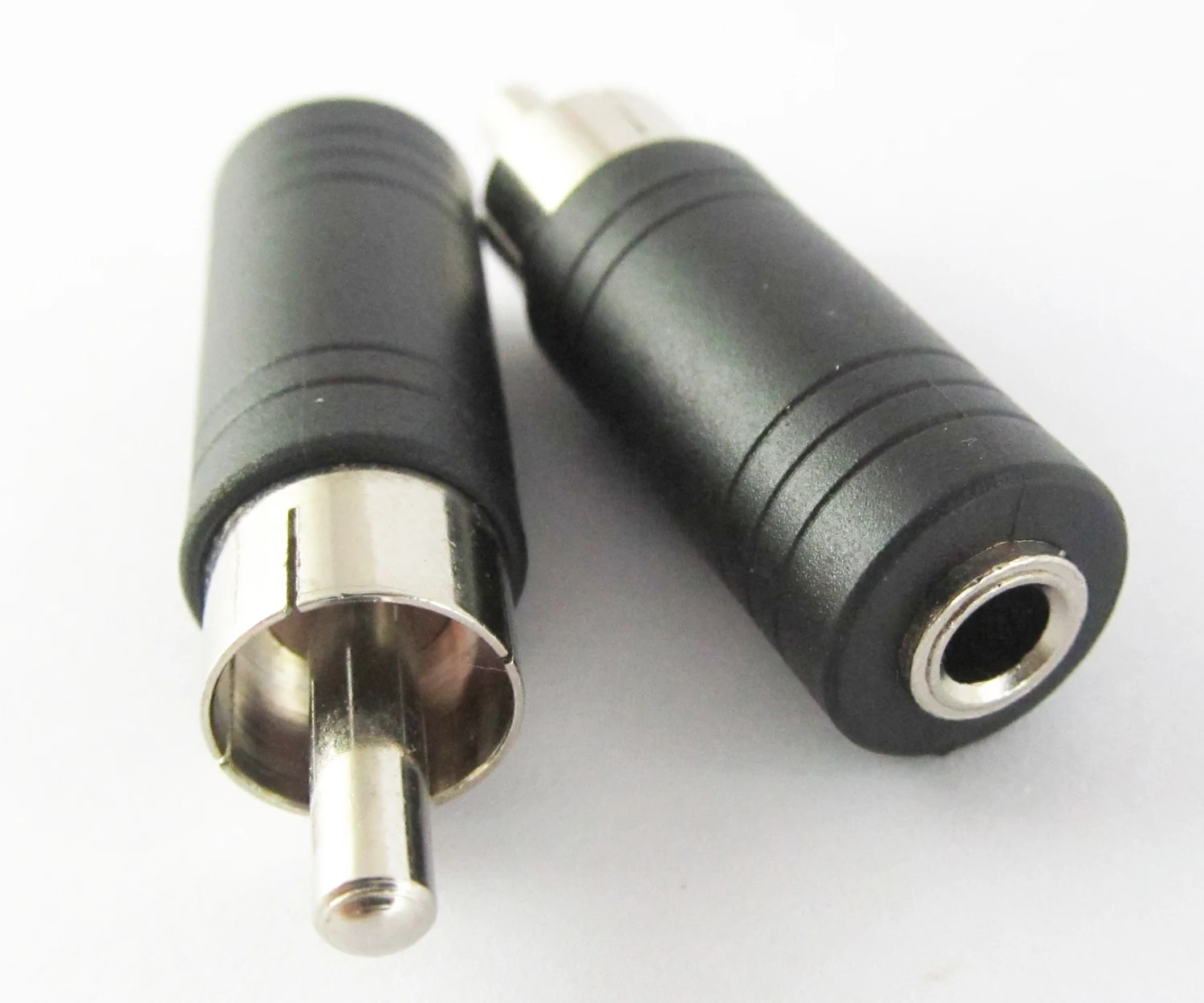 1pc RCA Male Plug to 3.5mm Stereo Female Jack Audio Converter