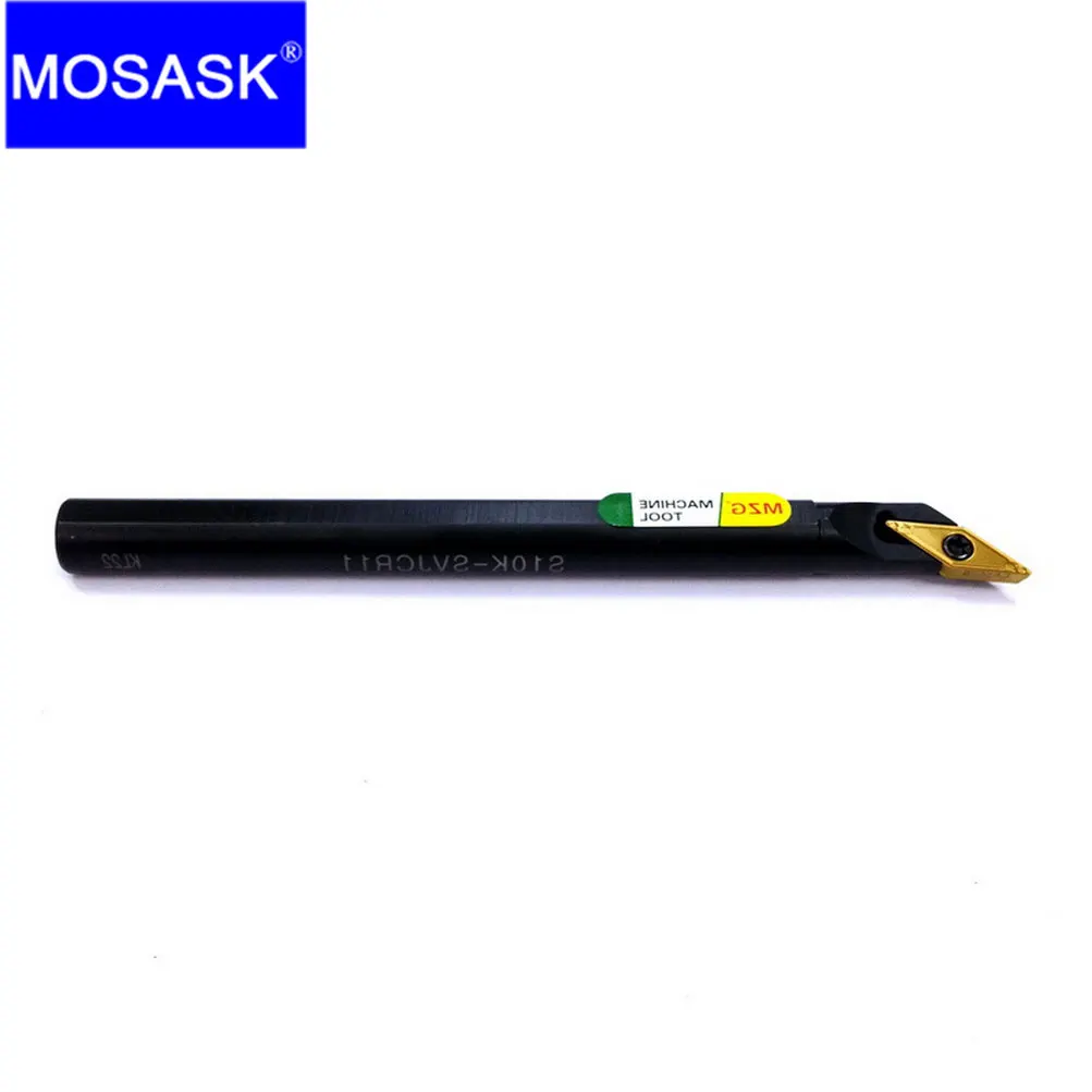 Imagem -05 - Mosask-cortador de Metal Svjcl11 10 16 Haste Perfurada Suporte Interno de Corte Svjcl Ferramentas para Torno Interno