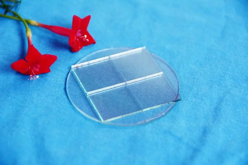 ITO vetro conduttivo FTO Wafer di vetro conduttivo incisione personalizzata