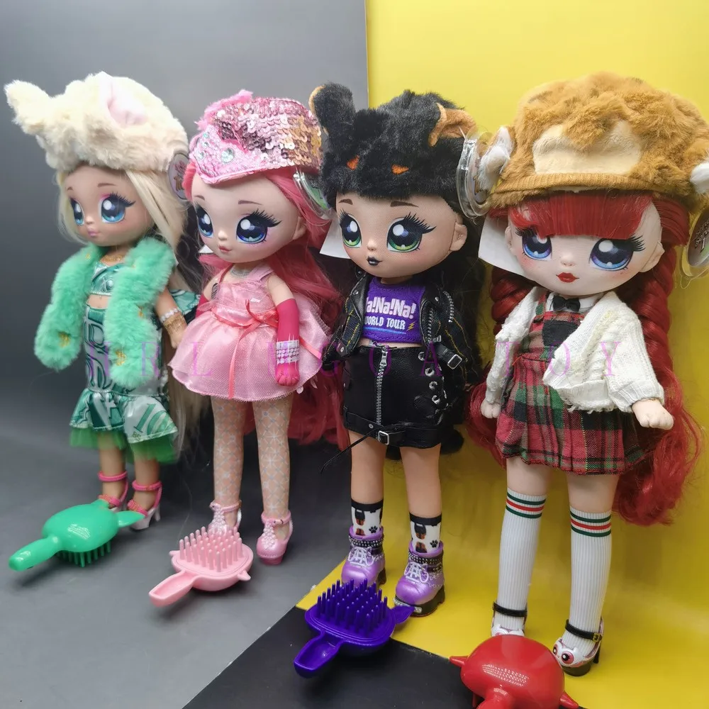 الأصلي نانانا الشباب الطبعة 29 سنتيمتر شقيقة كبيرة دمية والأحذية فتاة لبسي لعبة هدية #6