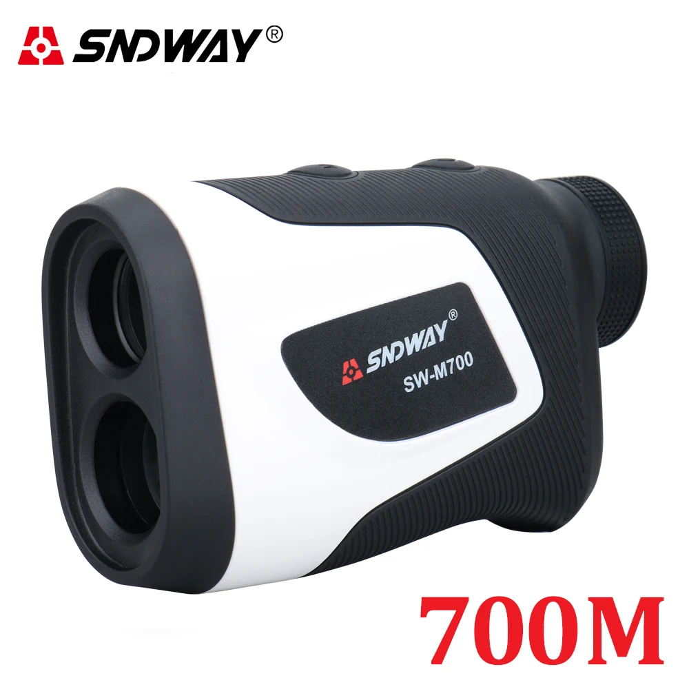 SNDWAY Laser Distance Meter 600m/1000m/1500m Telescope Laser Rangefinder Roulette for Hunting Golf 7X Monocular Distance Measure