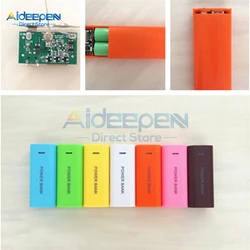 5600mAh 2X 18650 USB Power Bank ładowarka Case DIY Box dla iPhone dla inteligentnego telefonu MP3 elektroniczne mobilne ładowanie DC 5V 1A