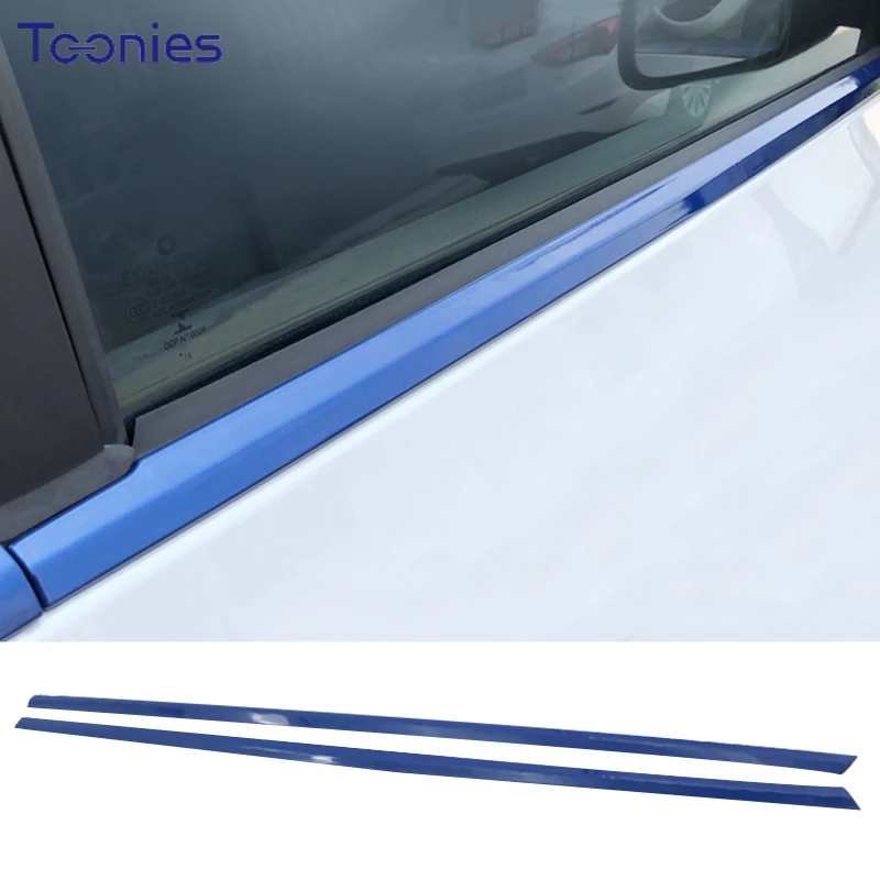 

ABS plastic Car window Decorative strip For Mercedes SMART 15-19 new 453 Fortwo Car Exterior modification Accessories