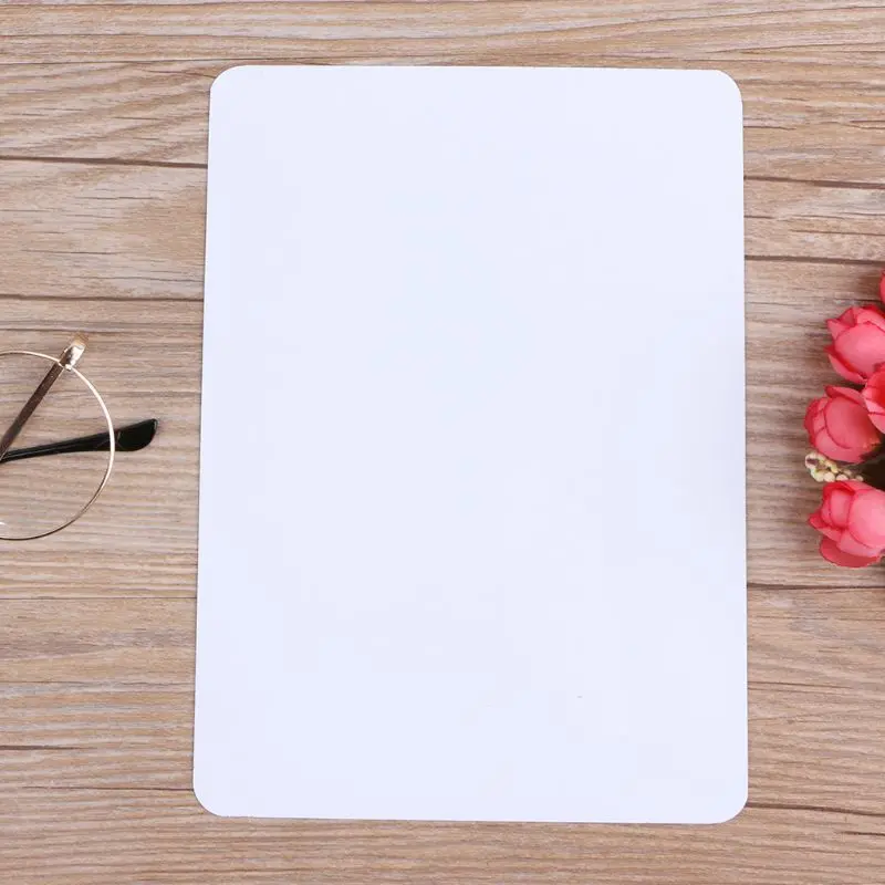 A5 แม่เหล็กไวท์บอร์ดตู้เย็นวาดการบันทึกข้อความ BOARD ตู้เย็น MeMO Pad กระดานไวท์บอร์ด